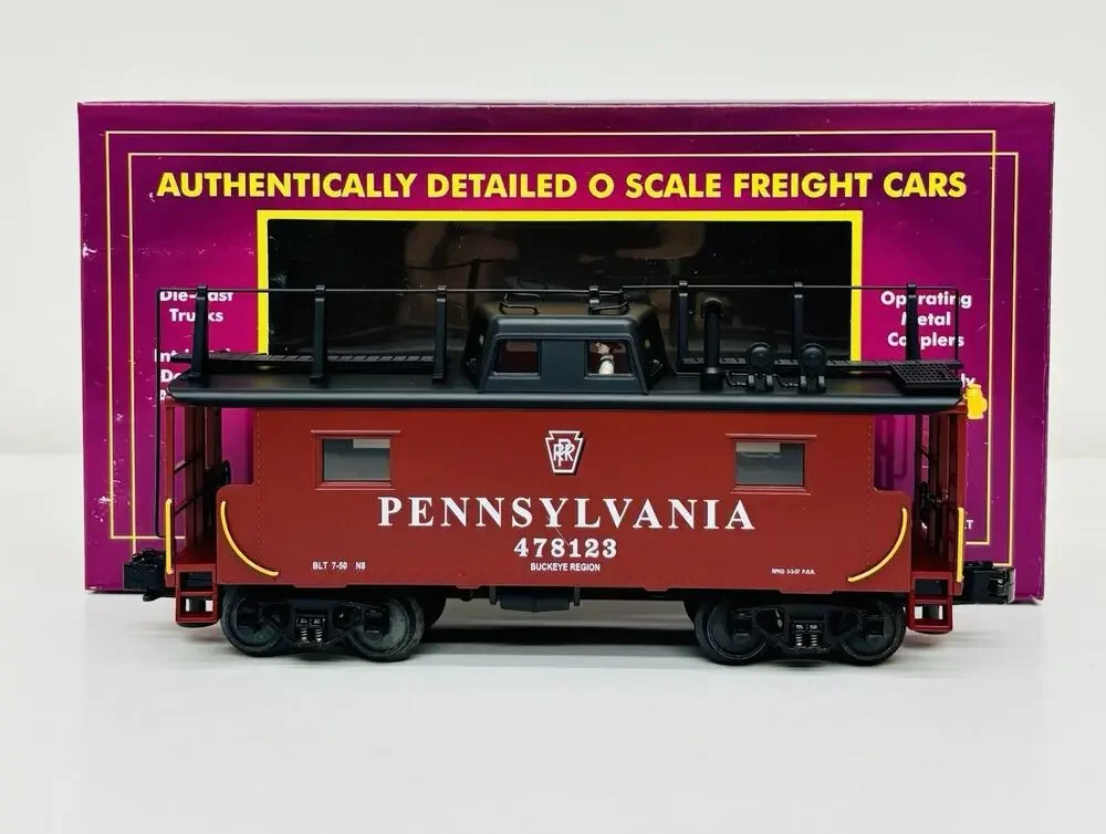 MTH Premier Pennsylvania N-8 Lighted Caboose Buckeye Region 20-90003F New